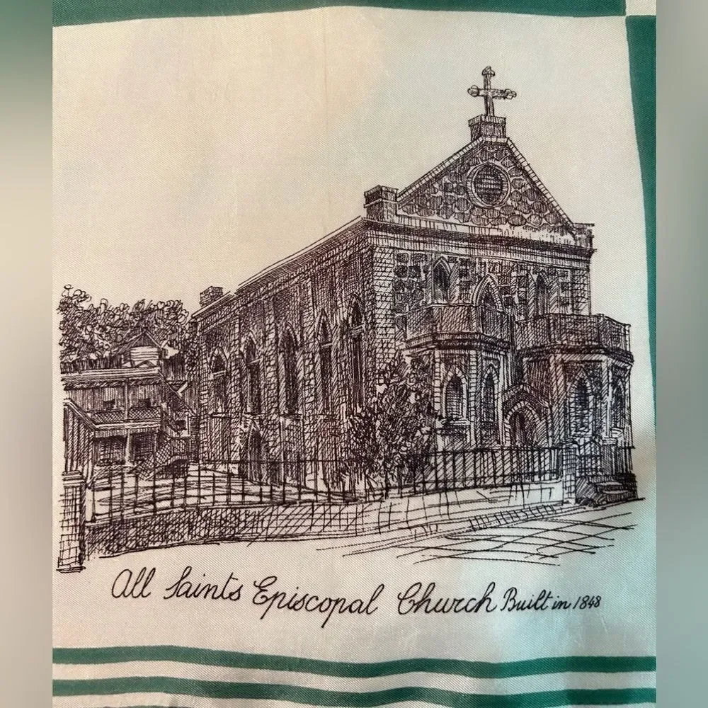 Cavanagh’s scenes of St. Thomas scarf
